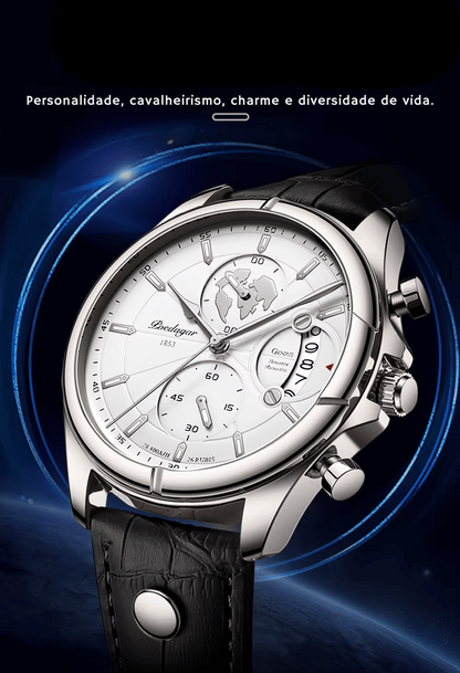 Relógio Genius Limited Couro 41mm