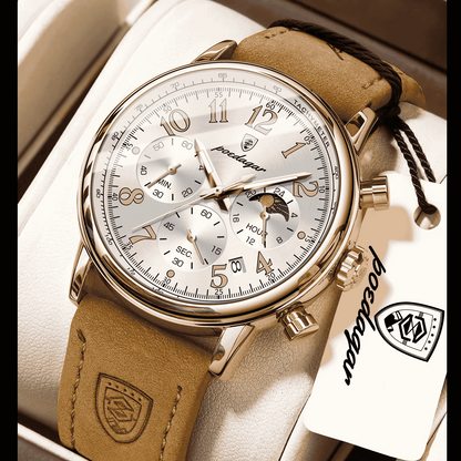 Relógio Camden Casual Leather Couro