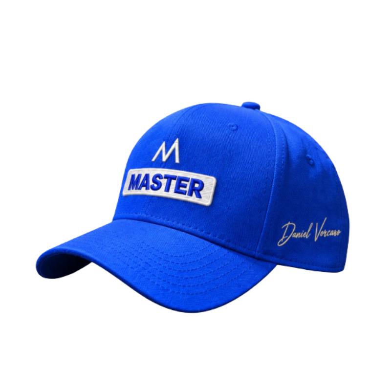 Boné Master Azul 2026 Dani Vorcaro Lançamento com Frete Grátis