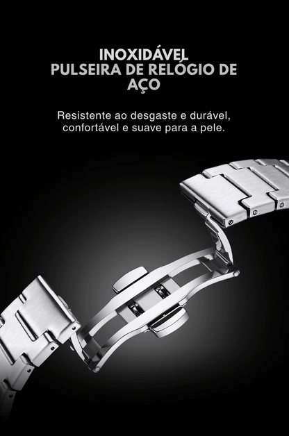 Relógio Aldridge Classic Monocromático 41mm