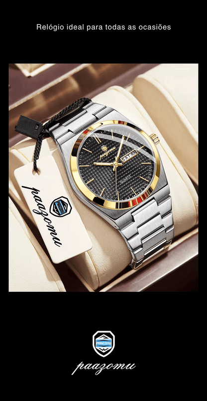 Relógio Aldridge Classic Monocromático 41mm