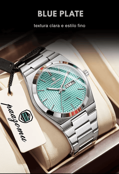 Relógio Aldridge Classic Monocromático 41mm