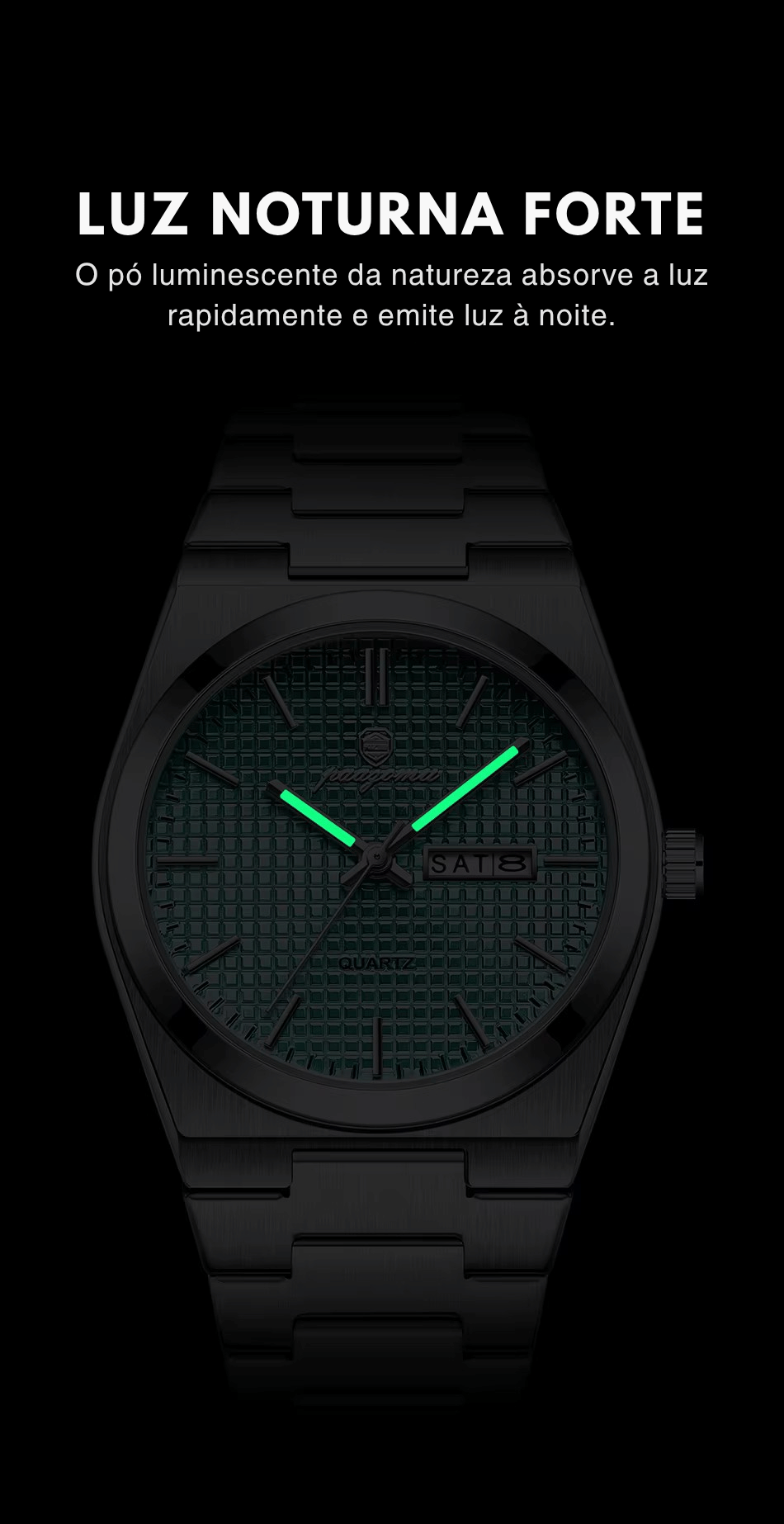Relógio Aldridge Classic Monocromático 41mm