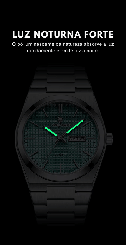 Relógio Aldridge Classic Monocromático 41mm