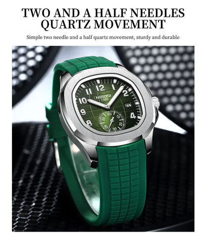 Relógio Kingsley Classic com Pulseira em silicone 40mm