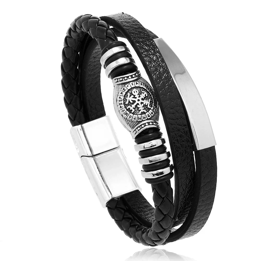 Bracelete Trandy Leather Couro Vieira Store
