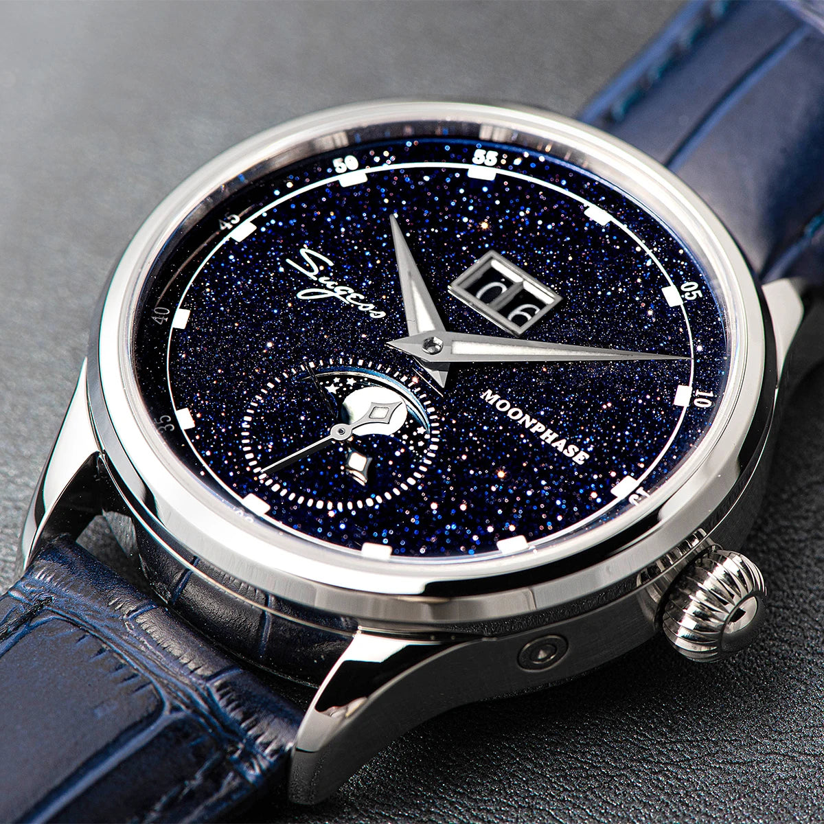 Relógio Moonphase Windsor Automático 40mm