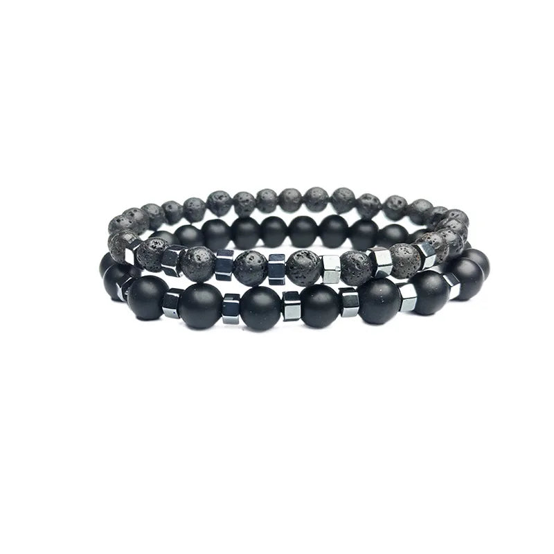 Bracelete Pedras Vulcânicas Nature Vieira Outlet Brasil