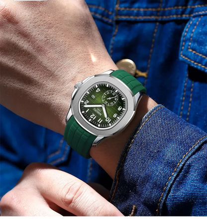 Relógio Kingsley Classic com Pulseira em silicone 40mm