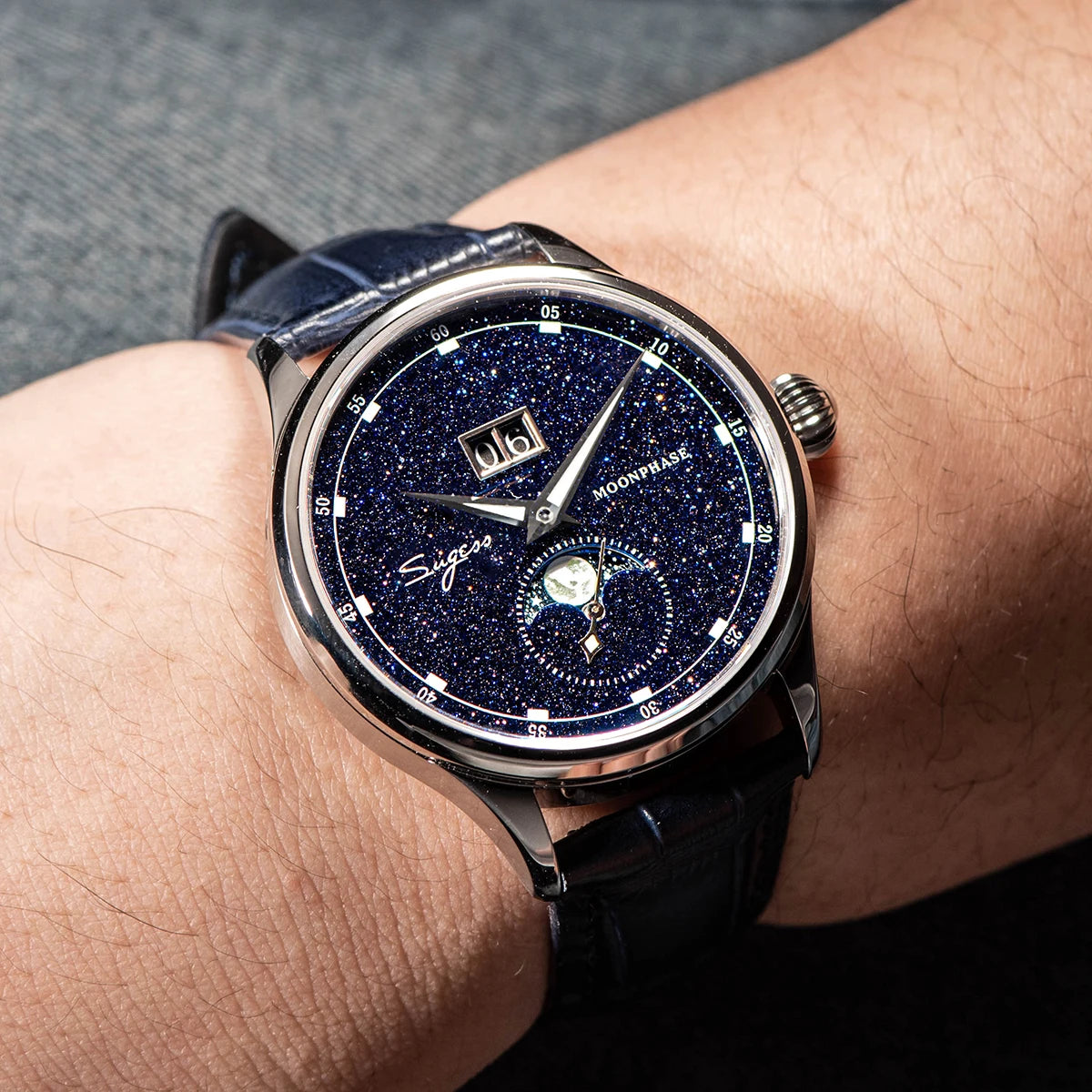 Relógio Moonphase Windsor Automático 40mm