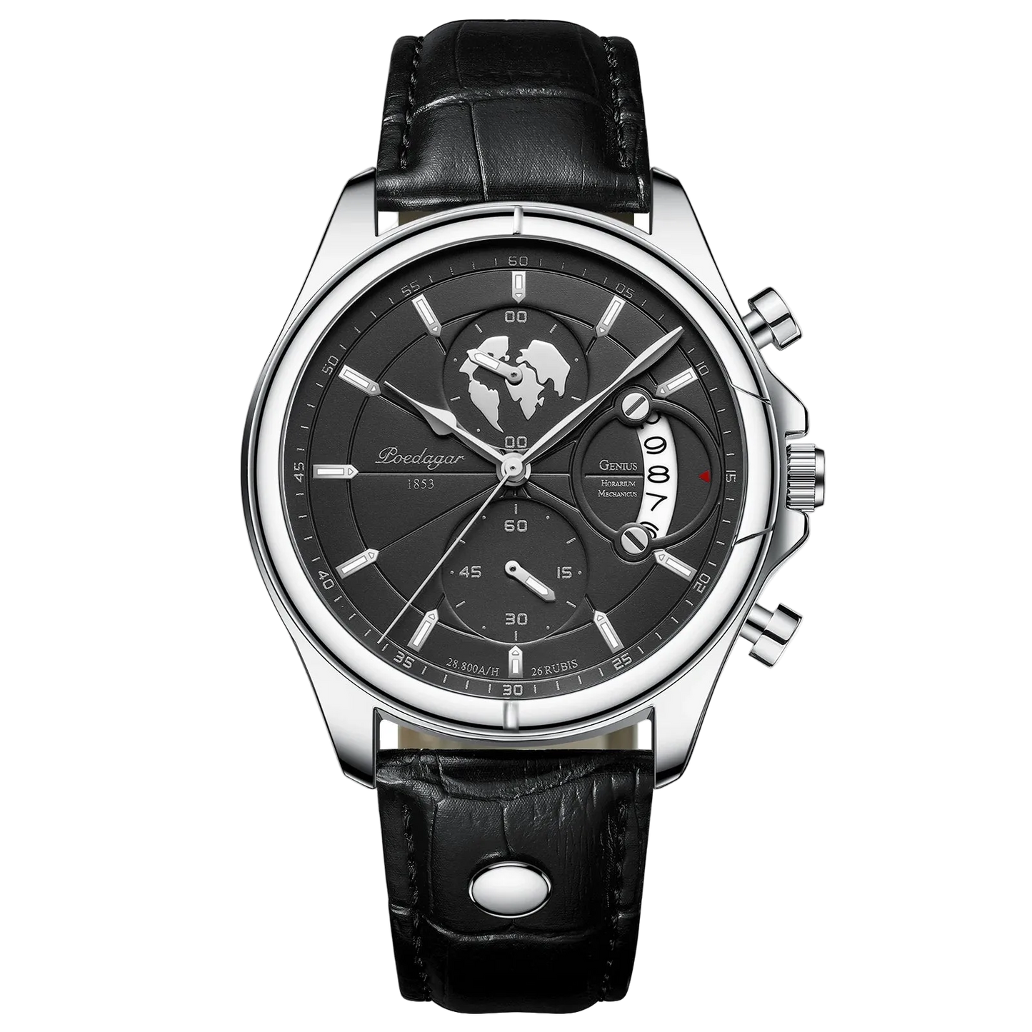 Vieira Genius Couro 41mm Vieira Store
