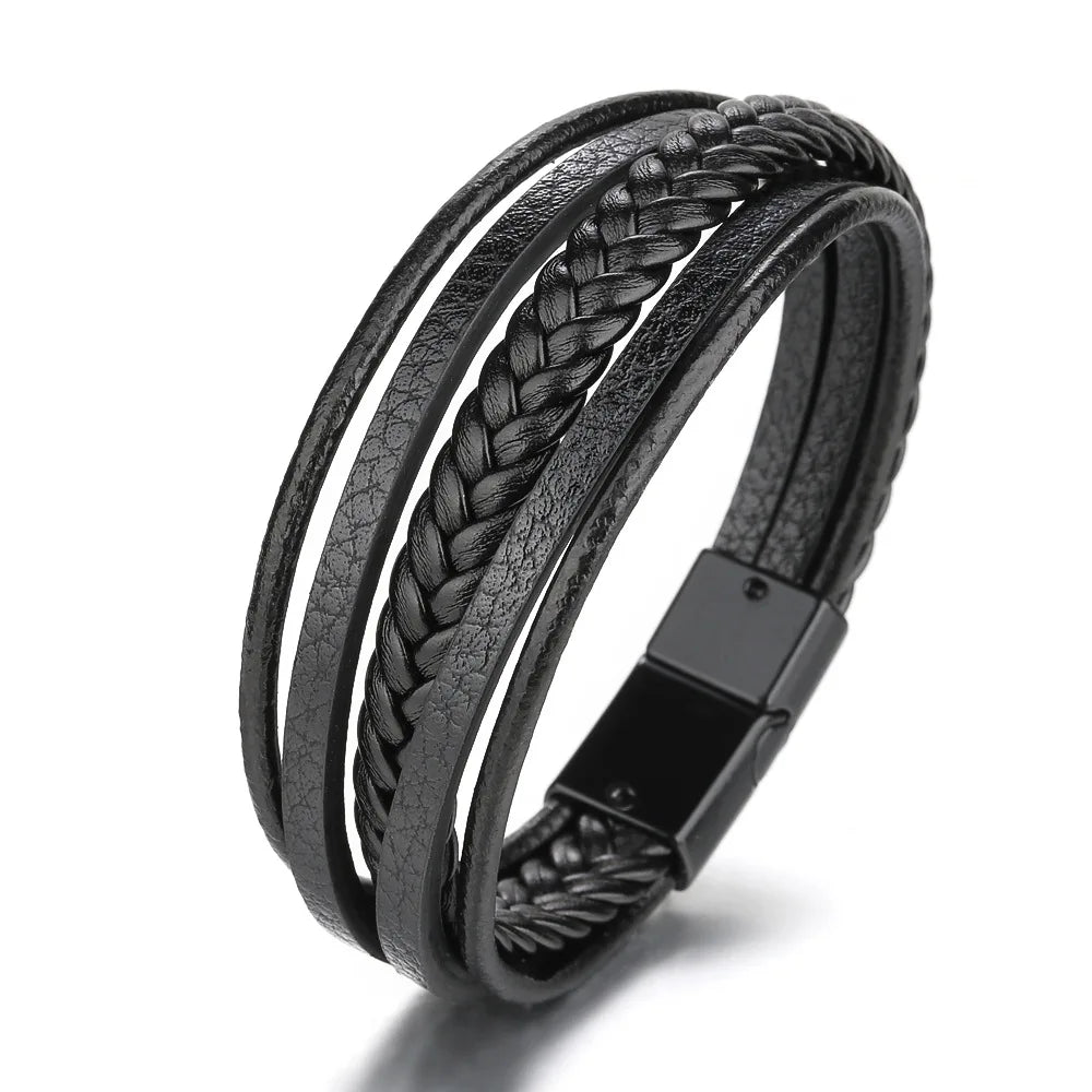 Bracelete Trandy Leather Couro Vieira Store