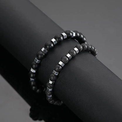 Bracelete Pedras Vulcânicas Nature Vieira Outlet Brasil