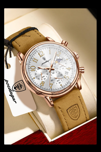 Relógio Camden Casual Leather Couro