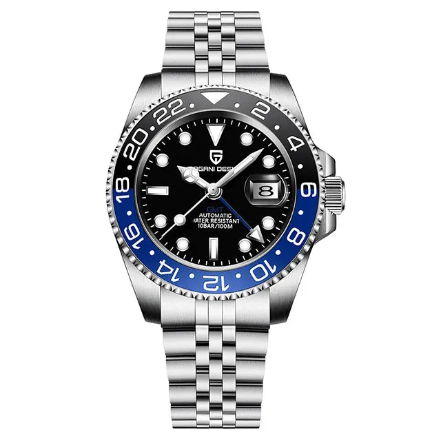 Relógio Ashbourne GMT Automático Heritage 40mm