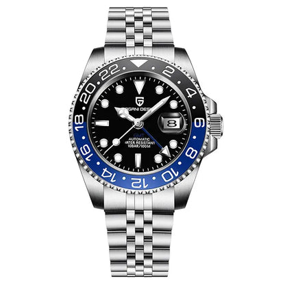 Relógio Ashbourne GMT Automático Heritage 40mm