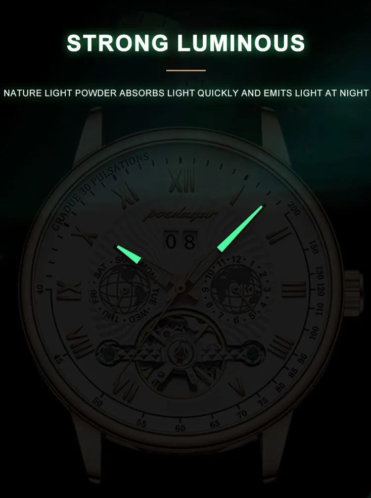 Relógio Tourbillon VX 88726 Automático 41mm