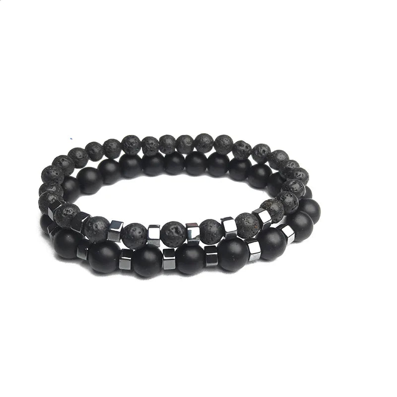 Bracelete Pedras Vulcânicas Nature Vieira Outlet Brasil