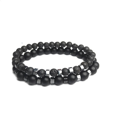 Bracelete Pedras Vulcânicas Nature Vieira Outlet Brasil