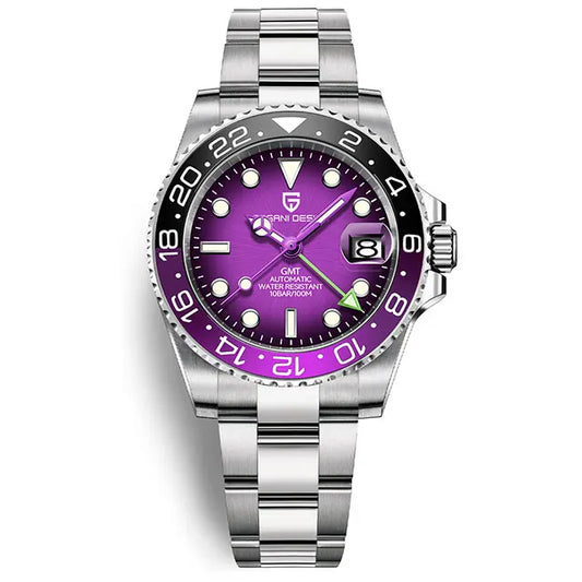 Relógio Ashbourne GMT Automático Heritage 40mm