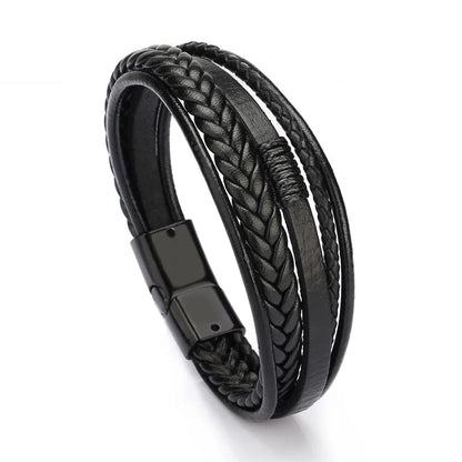 Bracelete Trandy Leather Couro Vieira Store