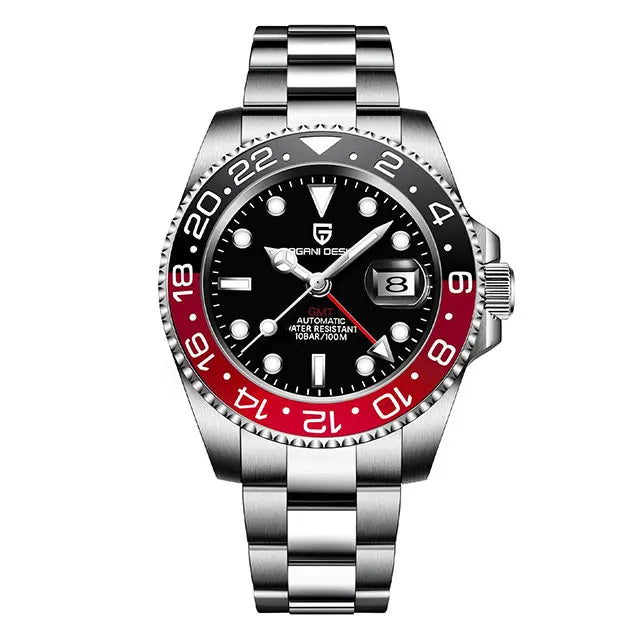 Relógio Ashbourne GMT Automático Heritage 40mm