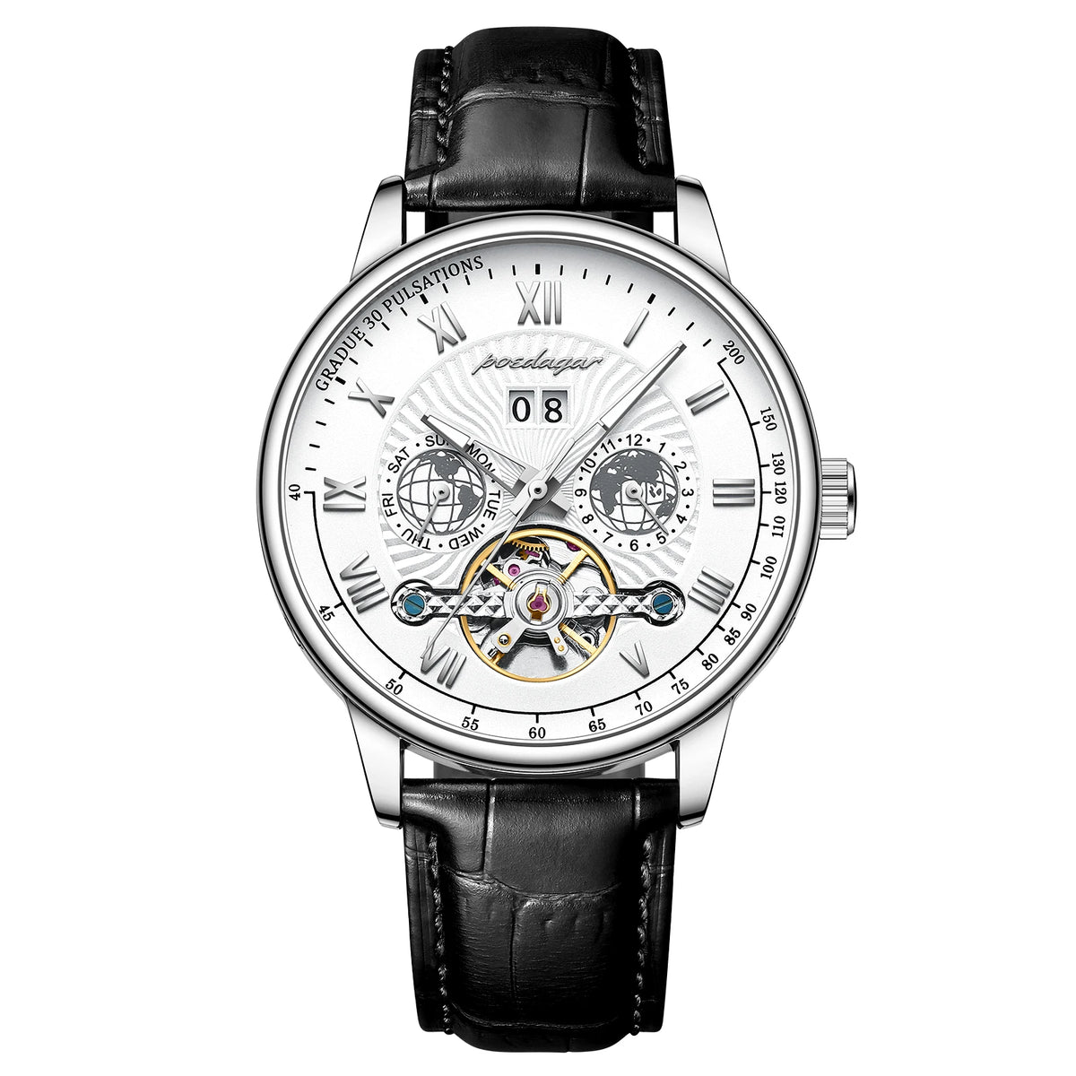 Relógio Tourbillon VX 88726 Automático 41mm