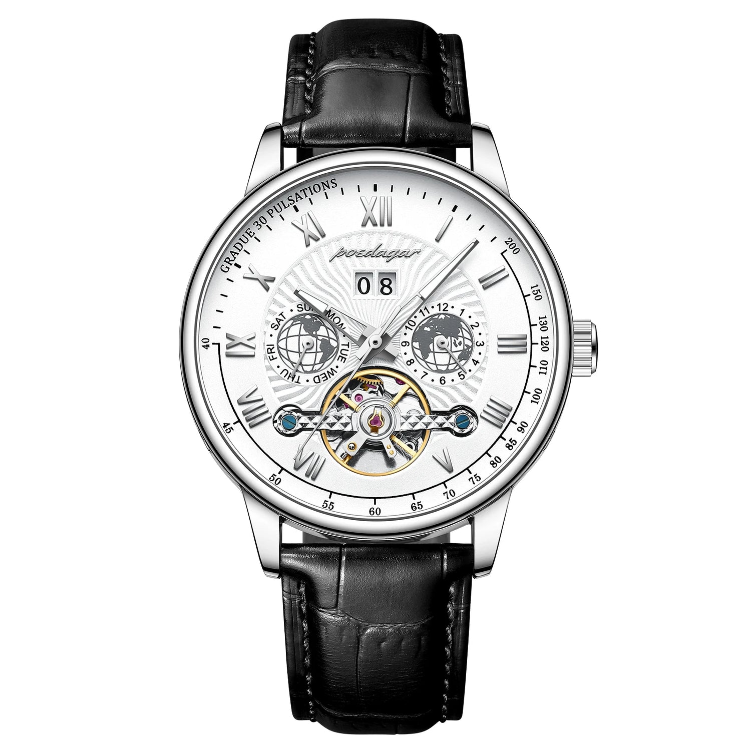 Relógio Tourbillon VX 88726 Automático 41mm