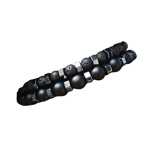 Bracelete Pedras Vulcânicas Nature Vieira Outlet Brasil