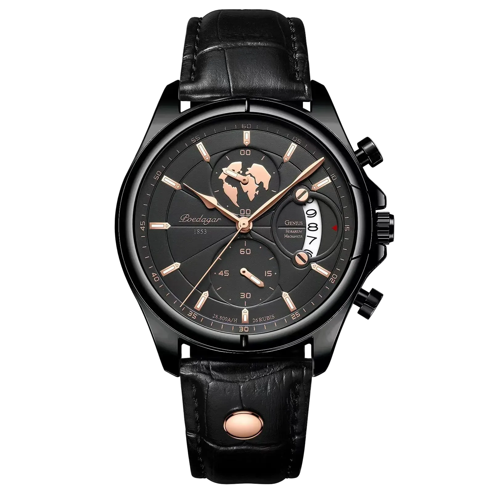 Vieira Genius Couro 41mm Vieira Store