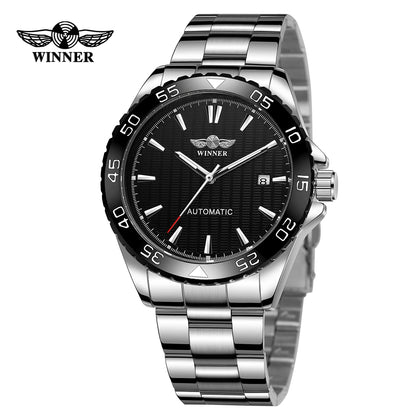 Relógio T-Winner automático aço Vieira Outlet