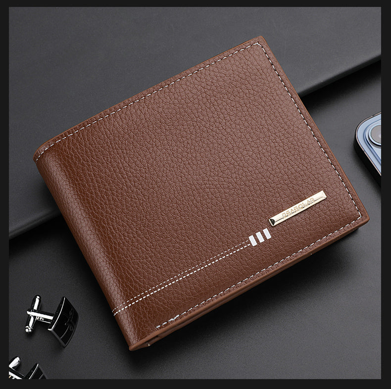Carteira Masculina Deasglar Vintage Class Couro