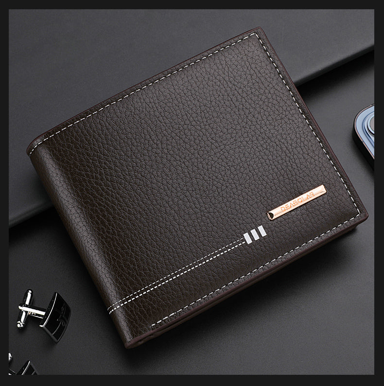 Carteira Masculina Deasglar Vintage Class Couro