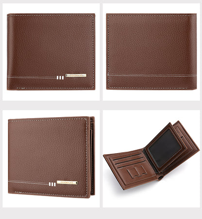 Carteira Masculina Deasglar Vintage Class Couro