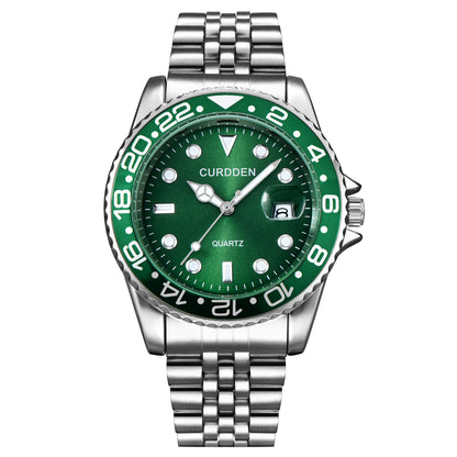 Relógio Harrington GMT Monocromático 41mm