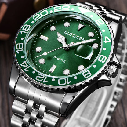Relógio Harrington GMT Monocromático 41mm