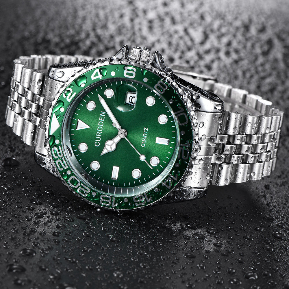 Relógio Harrington GMT Monocromático 41mm