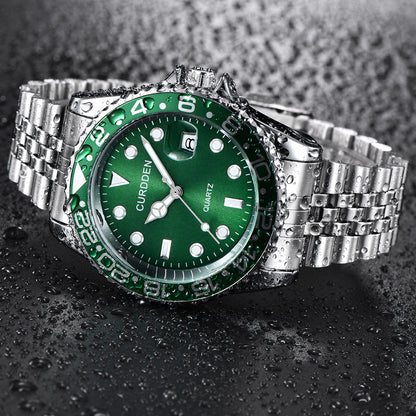Relógio Harrington GMT Monocromático 41mm