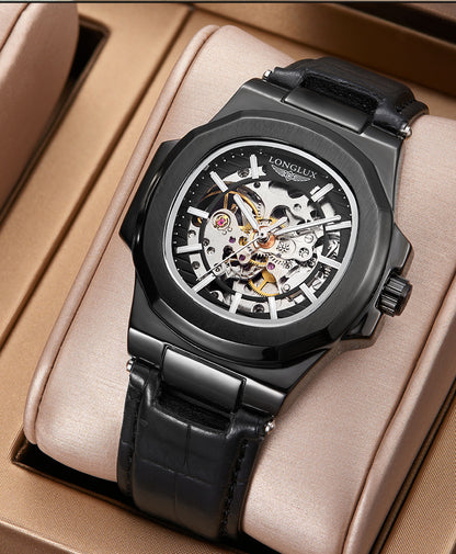 Relógio Sterling Automático Couro 44mm